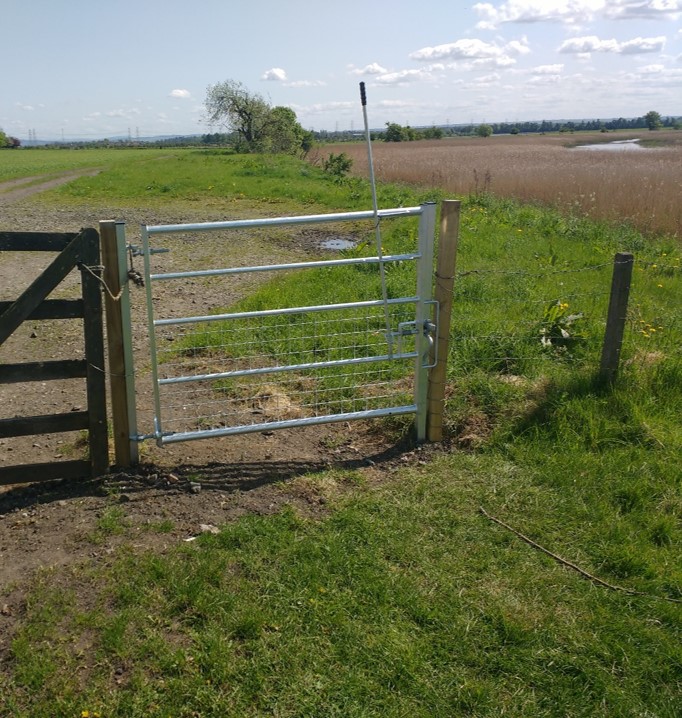 Inner Forth Inches 'After' - new gate installed
